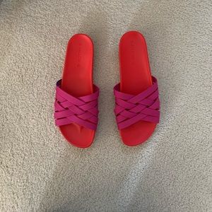 Rothy’s Sandals.  Size 9.5.  Never worn outside, practically brand new.